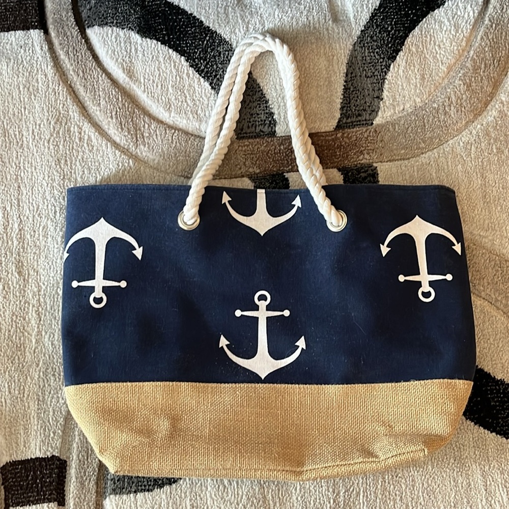Anchor tote bag - Picture 3 of 10